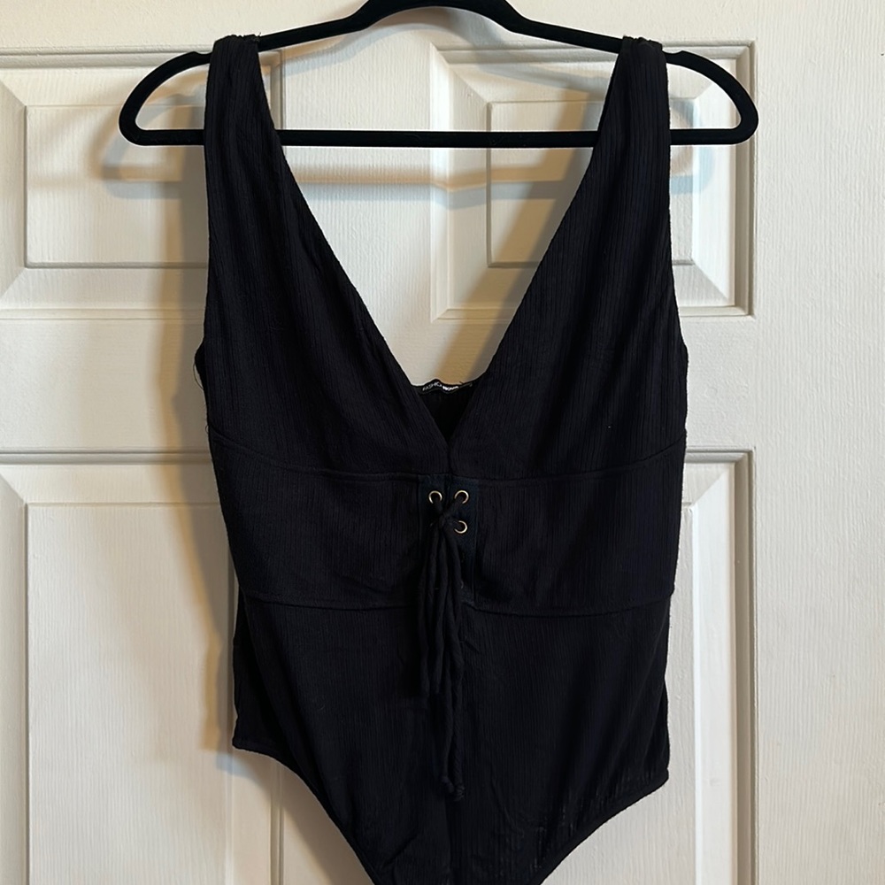 Fashion Nova Ribbed Bodysuit